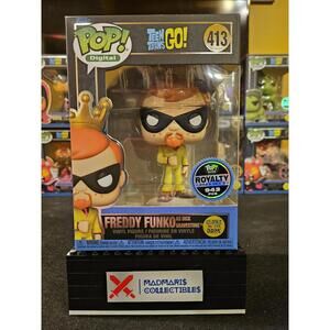 Freddy Funko as Dick Gravestone #413 Teen Titans GO! Funko Pop! Digital (Glow)